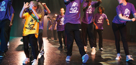 Danse hip-hop à la Colline
