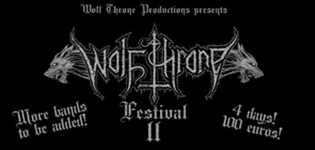 Wolf Throne Festival II